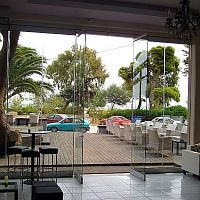 Entry door ARTEMIDAglassfoldingcontemporary