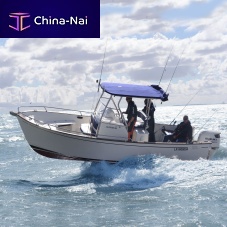 Outboard center console boat 23 planing hullskisport
