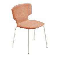 Contemporary chair ENNA / 52Aindoorfabricleather