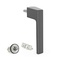 Window handle DELTA PVC MINIMALISTstainless steelaluminumzamak