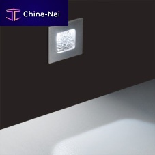 Recessed wall light fixture KRYPTO 1LEDsquarerectangular