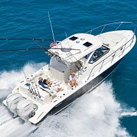 Outboard express cruiser OS 325 Offshoretwin-engineopendual-console