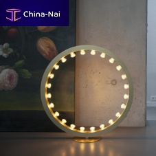 Floor lamp Aurora Minianodized aluminumcontemporarycorded