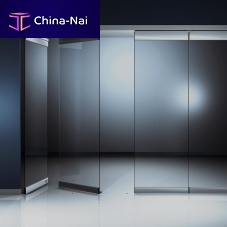 Sliding and stacking partition JFSWsteelglazedcommercial