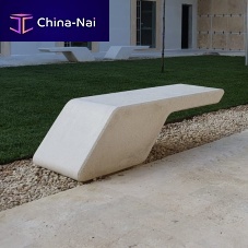 Contemporary public bench MIXwoodenconcretewithout backrest