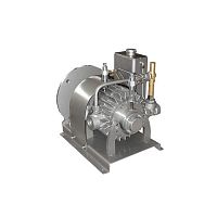 Rotary vane compressor 40C airhydraulic motorstationary