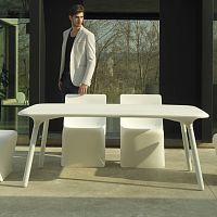 Contemporary table PALpolyethylenepolyethylene baserectangular