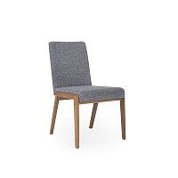 Contemporary chair Secretindoorfabricwooden base