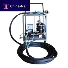 High-viscosity media mixer-dispenser LWEhigh-volume