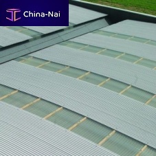 Steel roofing sheet METAPLAK 20-ALUZINCmetal lookcorrugatedcurved