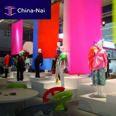 Polyester textile membrane FLUO DROP®paperfor false ceilingfor partition wall