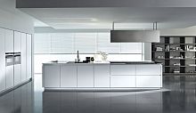 Contemporary kitchen DUNElaminateislandhandleless