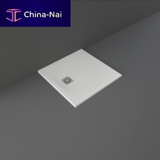 Square shower tray RAK-Feelingcorneracrylicwhite