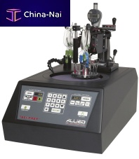 Glass polishing machine OptiPrepopticalCNCabrasive run-off
