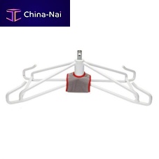 Wall-mounted X-ray apron rack STALHAM-WIDE-HANGER