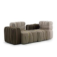 Modular sofa CONTROPAKKOcontemporaryfabricrope