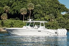 Outboard express cruiser LUJOfour-enginehard-topopen
