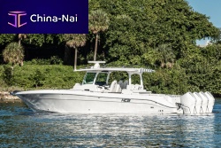 Outboard express cruiser LUJOfour-enginehard-topopen