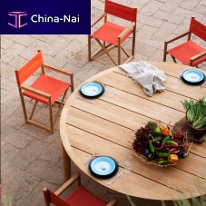 Contemporary chair ORSON 011outdoorBatyline®teak base
