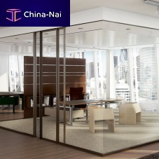 Removable partition W80slidingmetalglazed