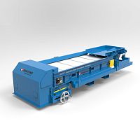 Magnetic belt conveyor SSSC®horizontalsortingfor scrap metal