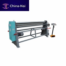 3-roll plate bending machine MR Serieswith mobile control panelconical