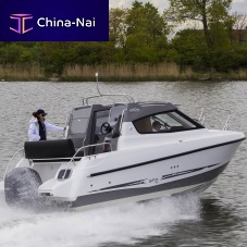 Outboard cabin cruiser 670 Middle hard-topwheelhouse8-person max.