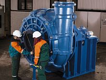 Slurry pump industrialtransportinghorizontal mount