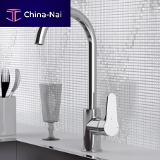 Countertop mixer tap OME618LT8chrome-plated brasskitchen1-hole