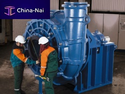 Slurry pump industrialtransportinghorizontal mount