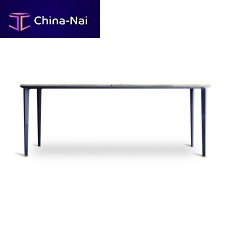 Contemporary dining table DAEDLUSwoodenbrassmarble