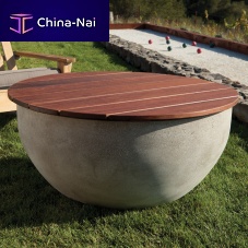 Contemporary coffee table TOPS & COVERShardwoodconcretehome