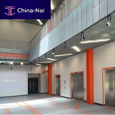 Galvanised steel suspended ceiling STRETTOpanelwiredecorative
