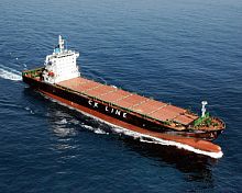 Container ship cargo ship TEU series