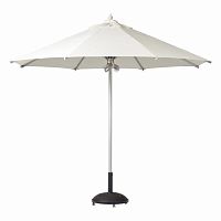 Round parasol Antibes mast-centeredaluminumfabric