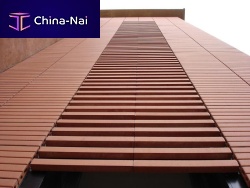 Terracotta solar shading TERRASHADEfor facade
