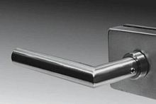 Glass door handle 15609stainless steelcontemporaryhome