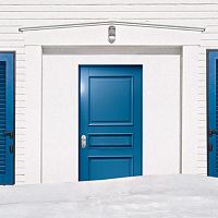 Entry door SYNERGY OUTsteelPVCswing