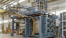 Extrusion blow molding machine electrichydraulic