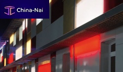 Translucent glass panel SPLASHfor facadeflatintegrated LED
