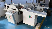 Thermo-shrinkable sleeve cutting machine rotary bladefor plasticsfilm