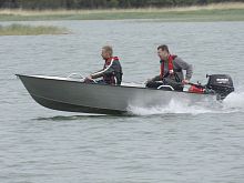 Outboard small boat AC-12 openaluminum3-person