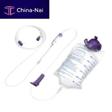 PVC enteral feeding set A