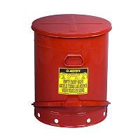 Plastic waste bin 09700for hazardous wastewith lid