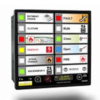 Ship monitoring and control panel J3500 for yachtsalarm