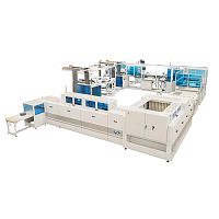 Transversal hemming line AES-4600 - ESI-1200 - T-MAXfor terry fabric