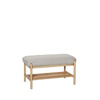 Contemporary bench Kindlyoakfabricpolyester