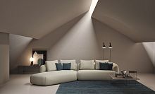 Modular sofa ALANDcontemporaryfabricleather