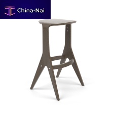 Contemporary bar stool LAVITTA BAR STOOL - DARK OAKmolded plywoodcommercial