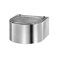 Wall-mounted washbasin 180170stainless steelgratedwithout hole